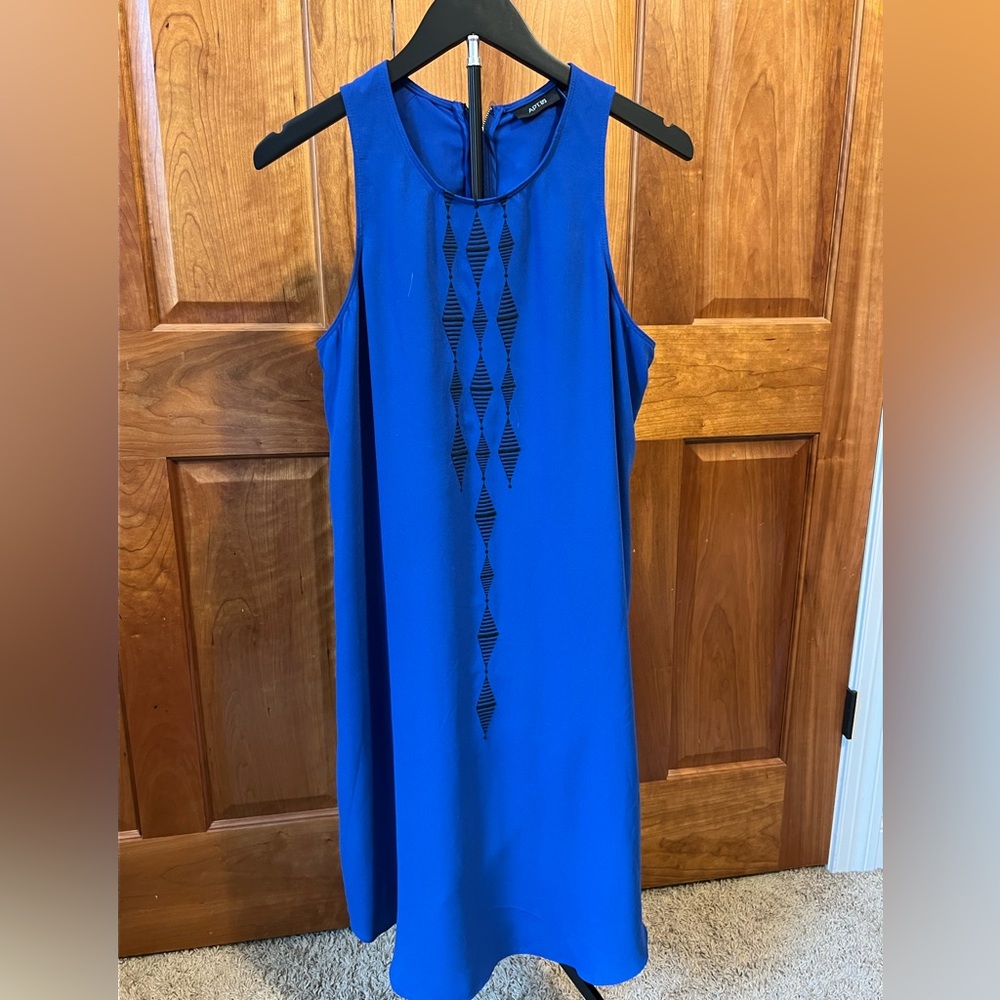Apt. 9 Royal Blue Sleeveless Midi Dress